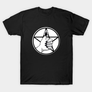 burning church thumb T-Shirt